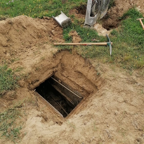 À quelle profondeur se situe le regard France Télécom ?